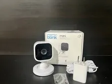 Blink Mini Indoor Plug-In HD Security Cameras (White)
