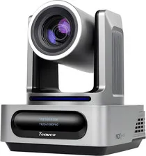 NDI PTZ Camera, 30X Optical Zoom, AI Humanoid & Face Auto-Tracking, 1080P 60FPS,