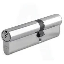 Asec(Yale Style) 6 Pin Euro Cylinder Nickel Plated 105mm 45/60 Lock UPVC Door