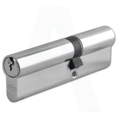 Asec(Yale Style) 6 Pin Euro Cylinder Nickel Plated 105mm 45/60 Lock UPVC Door