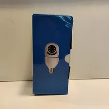 SECURITY CAMERA WI-FI LIGHT BULB CAMERA OPEN BOX NEVER USED FREE SHIP