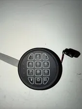 Gun Safe Electronic Keypad Lock Replacement For Gun Safe With 9v Battery Con.
