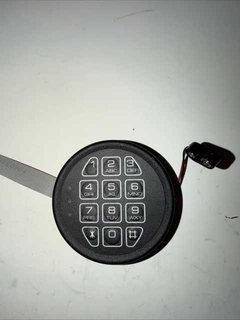 Gun Safe Electronic Keypad Lock Replacement For Gun Safe With 9v Battery Con.