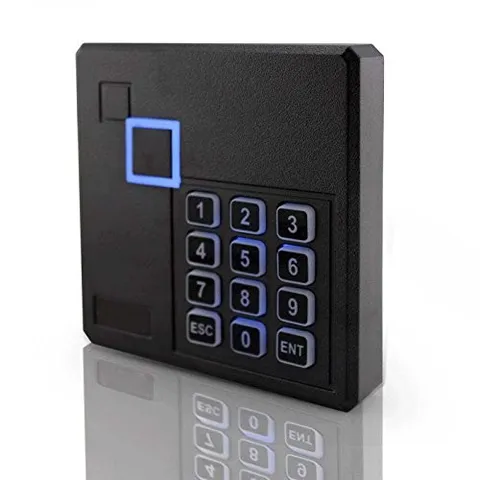 RFID Card Door Access Control Keypad Reader 125KHz Wiegand 26/34 Bit Black