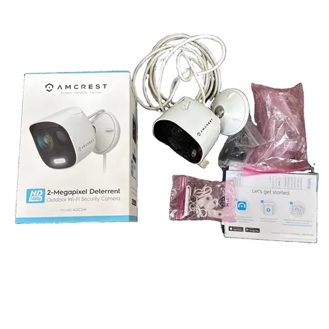 Amcrest 1080p Outdoor Wi-Fi Security Camera ADC2W Night Vision Deterrent