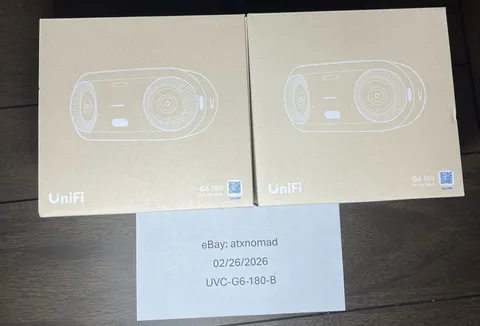 Ubiquiti G6 180 UVC-G6-180-B Black - Brand New - Sealed- In Hand- QTY:1