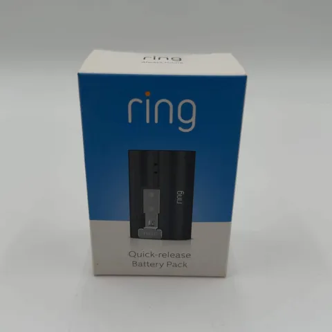 New Ring Quick Release Battery Pack for Video Doorbell 2