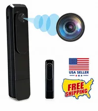 1080P Mini Body Cam Portable Wearable Clip Pocket Cam Video Recorder DVR USB PK2