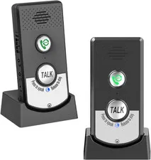2 Way Wireless Intercom, Portable 1000m Long Range Intercomunicador Home Communi