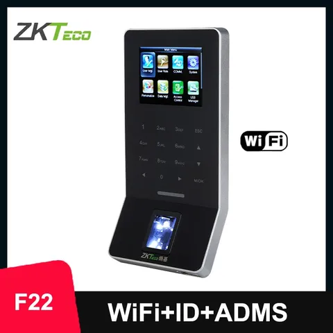 F22 WiFi+ID+ADMS Biometric Fingerprint Time Attendance Access Control Terminal