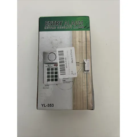 Home Entry Alarm Keypad Security System Door Window Alert
