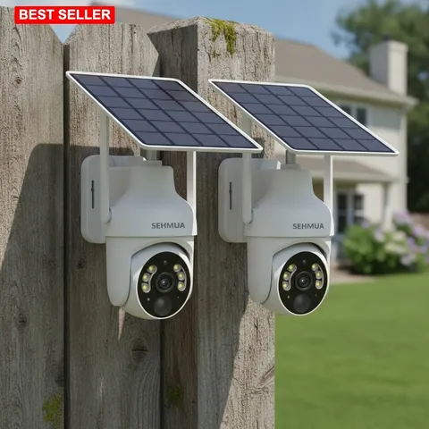 Security Camera Outdoor Wireless 2 Pack 2K HD Night Vision Waterproof Mount