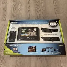 Uniden UDW20553 Complete Monitor with 2 Wireless Cameras Surveillance System New