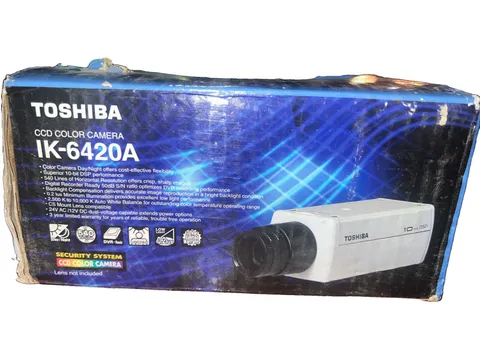 Toshiba - Indoor CCD Color Video Surveillance Camera IK-6420A. NEW IN BOX!  P6