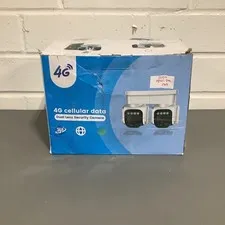 CowWolf 4G Cellular Data Dual Lens Security System