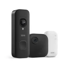 Blink Outdoor 4 Wireless Camera Security System & Blink Battery Doorbell 2K+