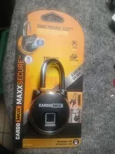 Cargo Maxx MaxxSecure Fingerprint Padlock Waterproof Multiple Users 2.125 in