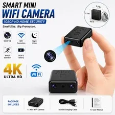 2025 Smart Mini WiFi Camera Wireless 1080P HD Night Cam w/Battery Home Security