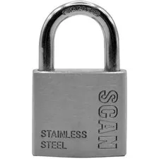 Scan ZB111-38 Stainless Steel Lock 38mm