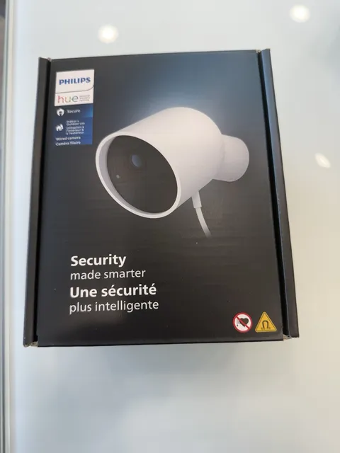 Philips Hue Secure Indoor/Outdoor Surveillance Camera - White Brand New