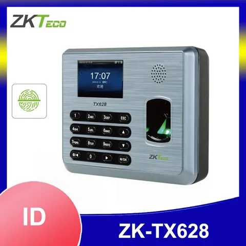 ZKteco TX628 TCP/IP Fingerprint 125K Card Time Attendance Fingerprint Time Clock