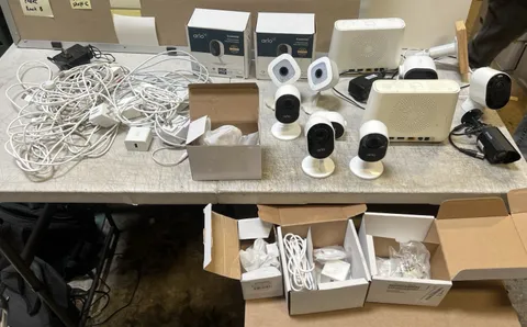 Security System Cameras and Components (X11) Lot