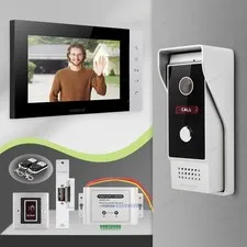 HOMSECUR HD Video Doorphone Intercom Door Bell Night Vision Monitoring Security