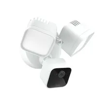Blink Wired Floodlight Camera, Smart security camera, 2600 lumens, HD WHITE