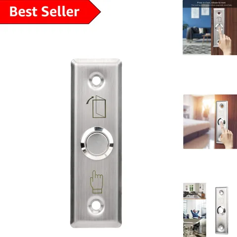 User-Friendly Push Button Exit Button for Hollow Doors - Easy Installation