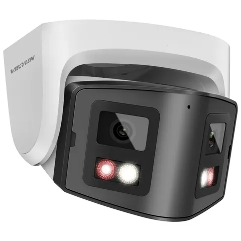 Vikylin 4K 8MP Dual Lens IR+Full Color IP POE Camera 2-Way Audio NDAA Compliant