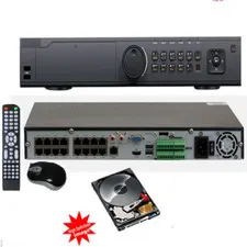 16Ch Up to 4K H.265/H.265+/H 8MP (3840x2160) IP NVR CCTV System 2TB hard drive