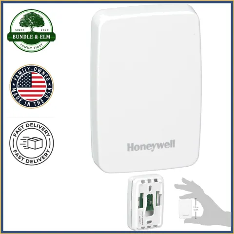 Indoor Remote Temperature Sensor with Low Profile Design for Easy Installation