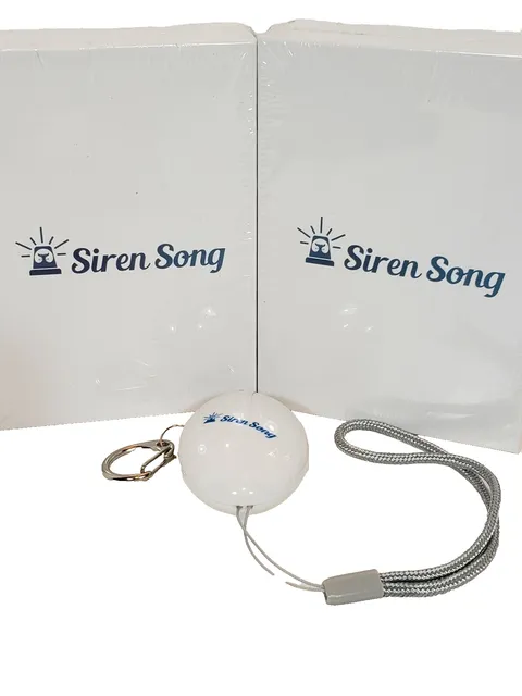 Siren Song Personal Sound Security Alarm Keychain New Sealed Lot of 2