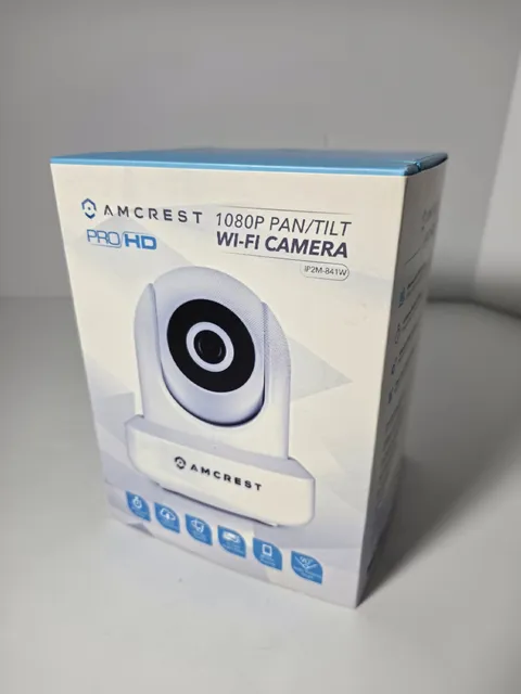 Amcrest Wireless 1080P Pan Tilt Zoom Talk IP2M-841W Security Camera