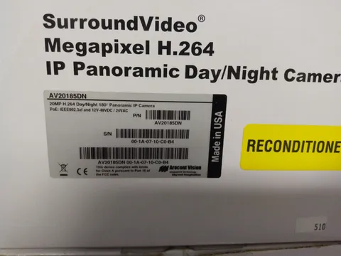 Arecont Vision AV20185DN-HB IP Panoramic 180 Degree Day/Night Security Camera