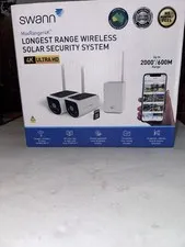 Swann MaxRanger4K Solar 2 Camera 8 Channel Wireless Security System