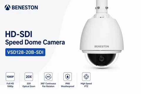 BENESTON Full HD HD-SDI Speed Dome Camera / 1080p / 720p / PTZ Camera / CCTV