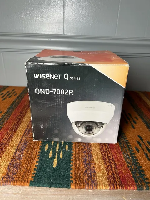 Wisenet Q Series QND-7082R 4MP Network IP Mini Dome Camera NEW