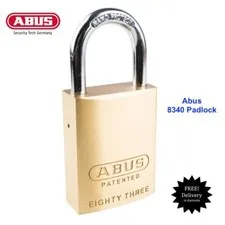 ABUS 83/40 Padlock 8340 Keyed Alike Padlocks-Free Postage
