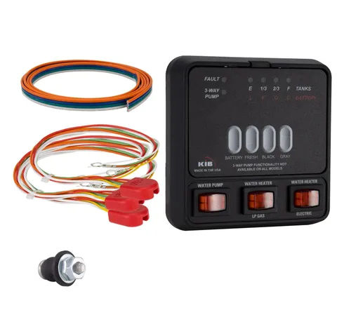 RV Tank Sensor Monitor Panel M25 | KIB Replacement | Panel Only | Fresh Water...