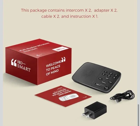 Two-Way Intercoms Hosmart Pro Inter Wireless for Real-Time Home, 2024 Ultraspeak