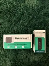 Blink Outdoor 4 + Battery Doorbell Security Camera CCTV
