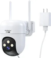 360° Security Cameras Wireless Outdoor,24/7 Wired Outdoor Camera for Home Securi