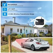 Solar Driveway Alarm Wireless 1800ft Range