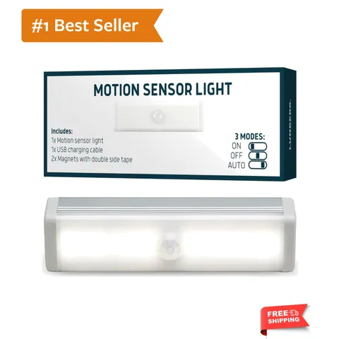 Compact Motion Sensor Light - Extra LED Safety Light for Bed Rails & More