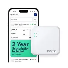Necto Cellular Temperature Monitor - Remote Power Failure Alarm & Humidity Se...