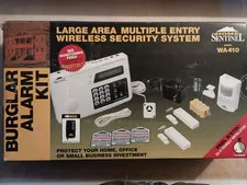 Home Sentinel Multiple Entry Wireless Home Security System Burglar Alarm Kit