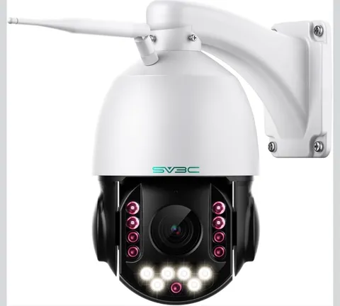 SV3C 4K 36X Zoom PTZ Camera Outdoor, 8MP Dual Band WiFi Security IP Cameras with