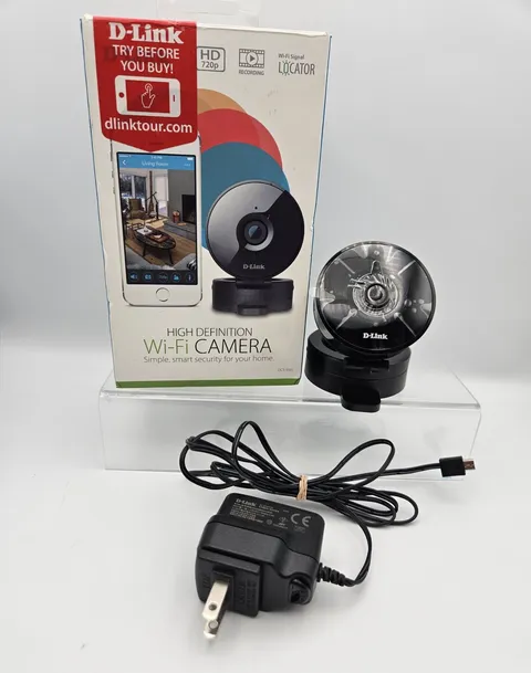 D-Link Black DCS-936L Wi-Fi Camera Motion Detection Night Vision New Open Box
