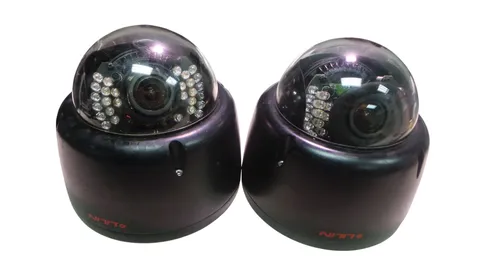 Lot of 2 Lilin iMegaPro IPR6122ESX3.6 Dome Camera - Free Shipping